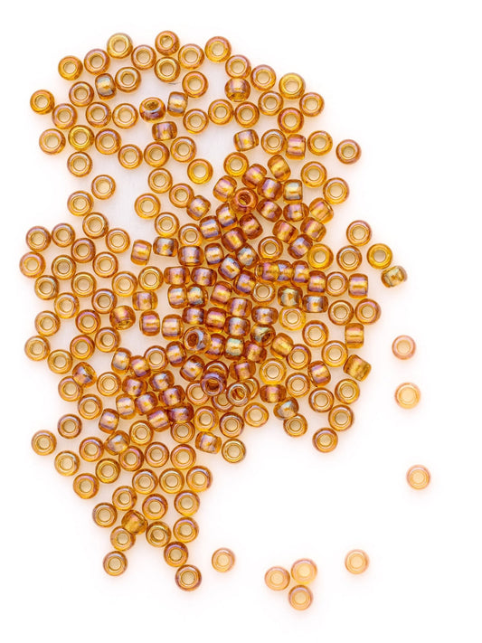 Perles de rocailles - Marron Camel - Solyluna Macramé