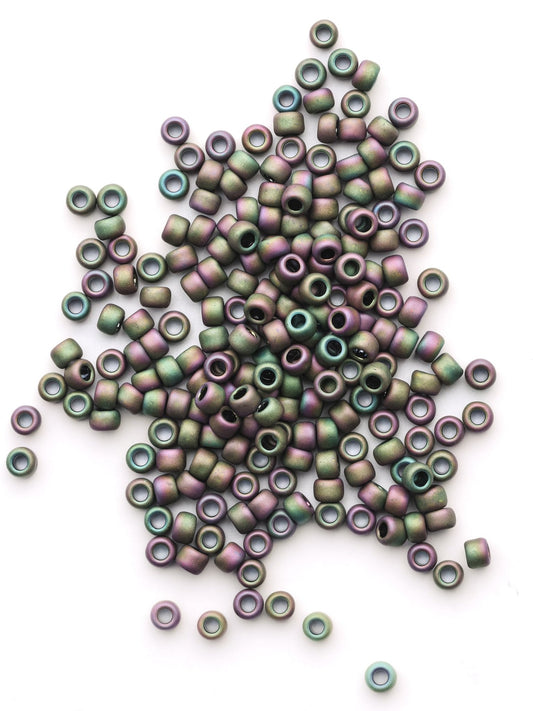 Perles de rocailles mat - Cuivre - Solyluna Macramé