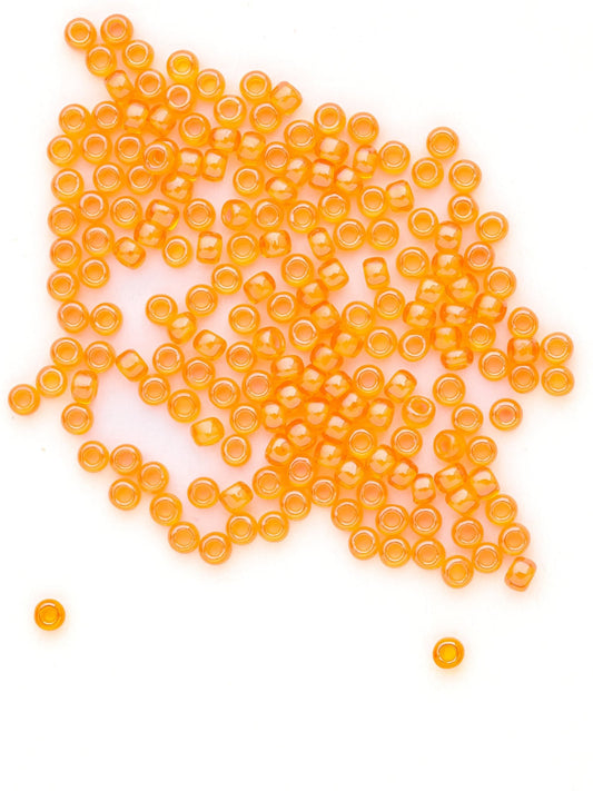 Perles de rocailles - Orange - Solyluna Macramé