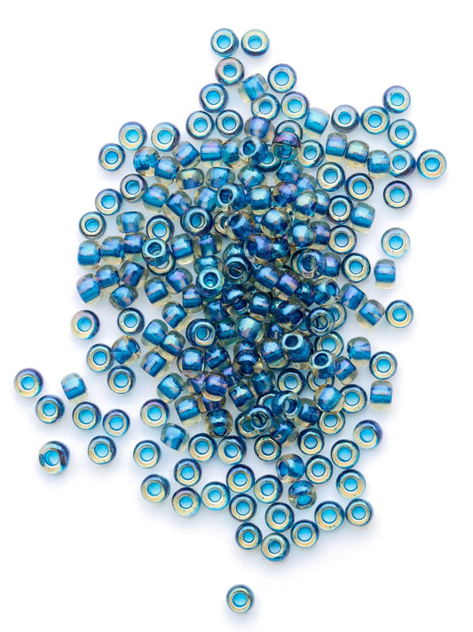 Perles de rocailles - Pétrole - Solyluna Macramé