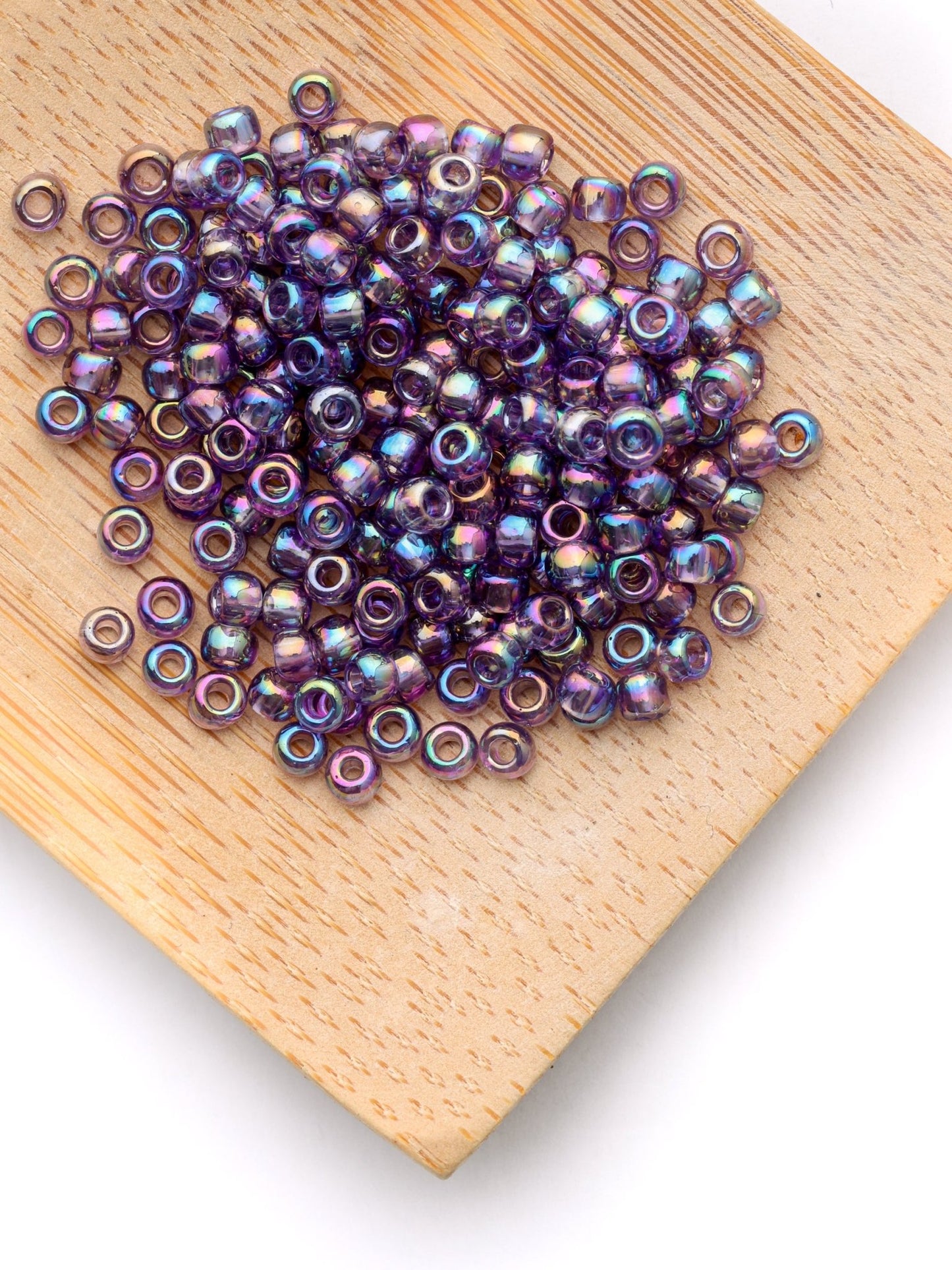 Perles de rocailles - Violet - Solyluna Macramé