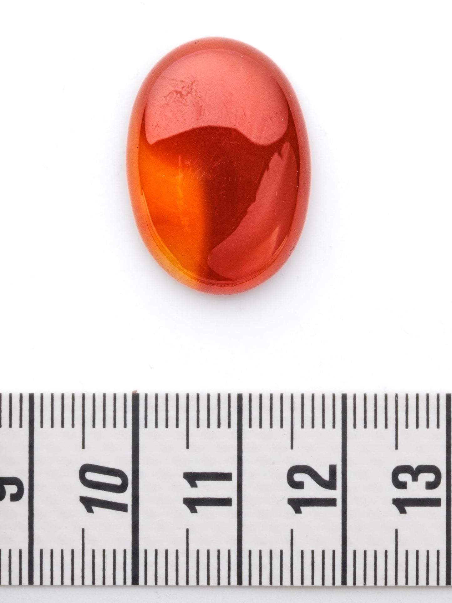 Pierre de Cornaline 18mm x 25mm - Solyluna Macramé