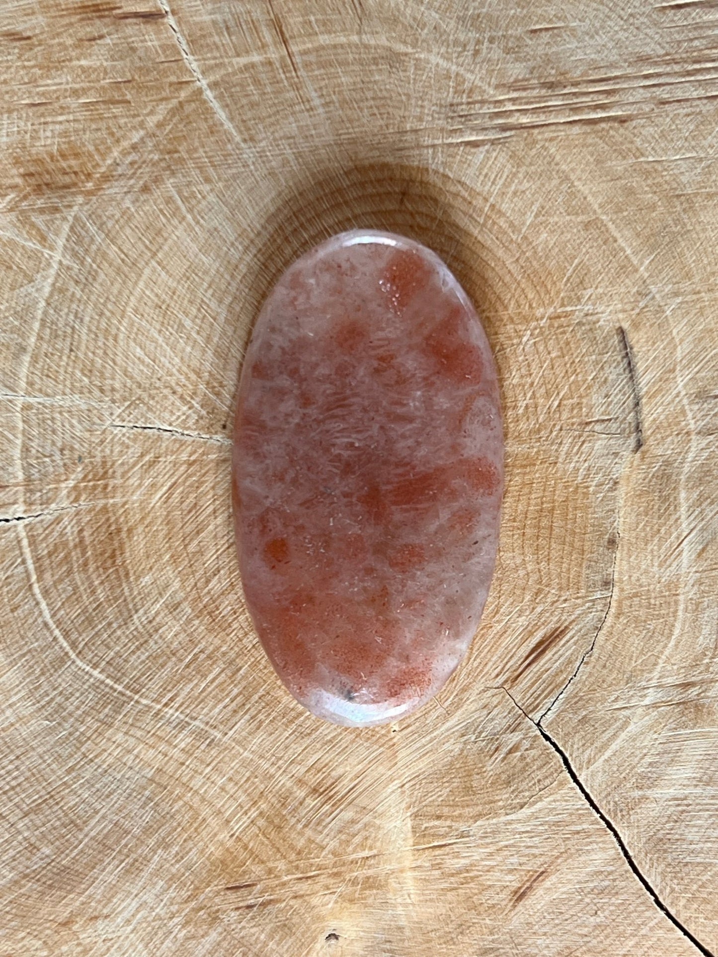 Pierre de Soleil n°2 (4cm x 2,2cm) - Solyluna Macramé