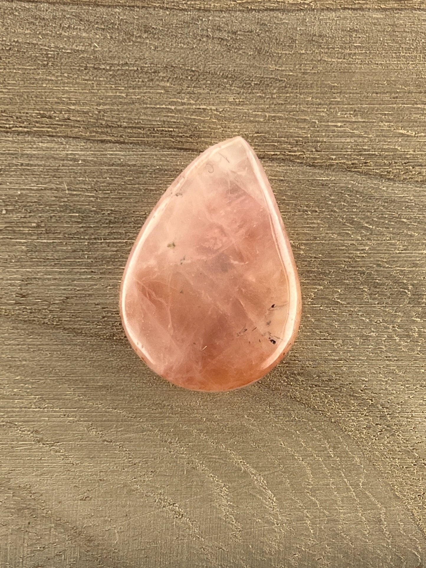 Quartz Rose n°3 (3,5cm x 2,5cm) - Solyluna Macramé