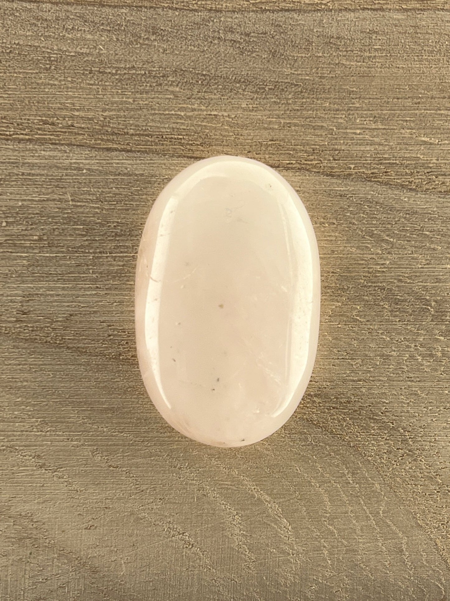 Quartz Rose n°5 (3,9cm x 2,5cm) - Solyluna Macramé