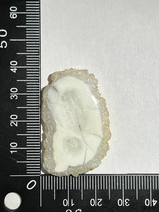 Quartz Solaire n°4 (3,9 cm x 2,6cm) - Solyluna Macramé