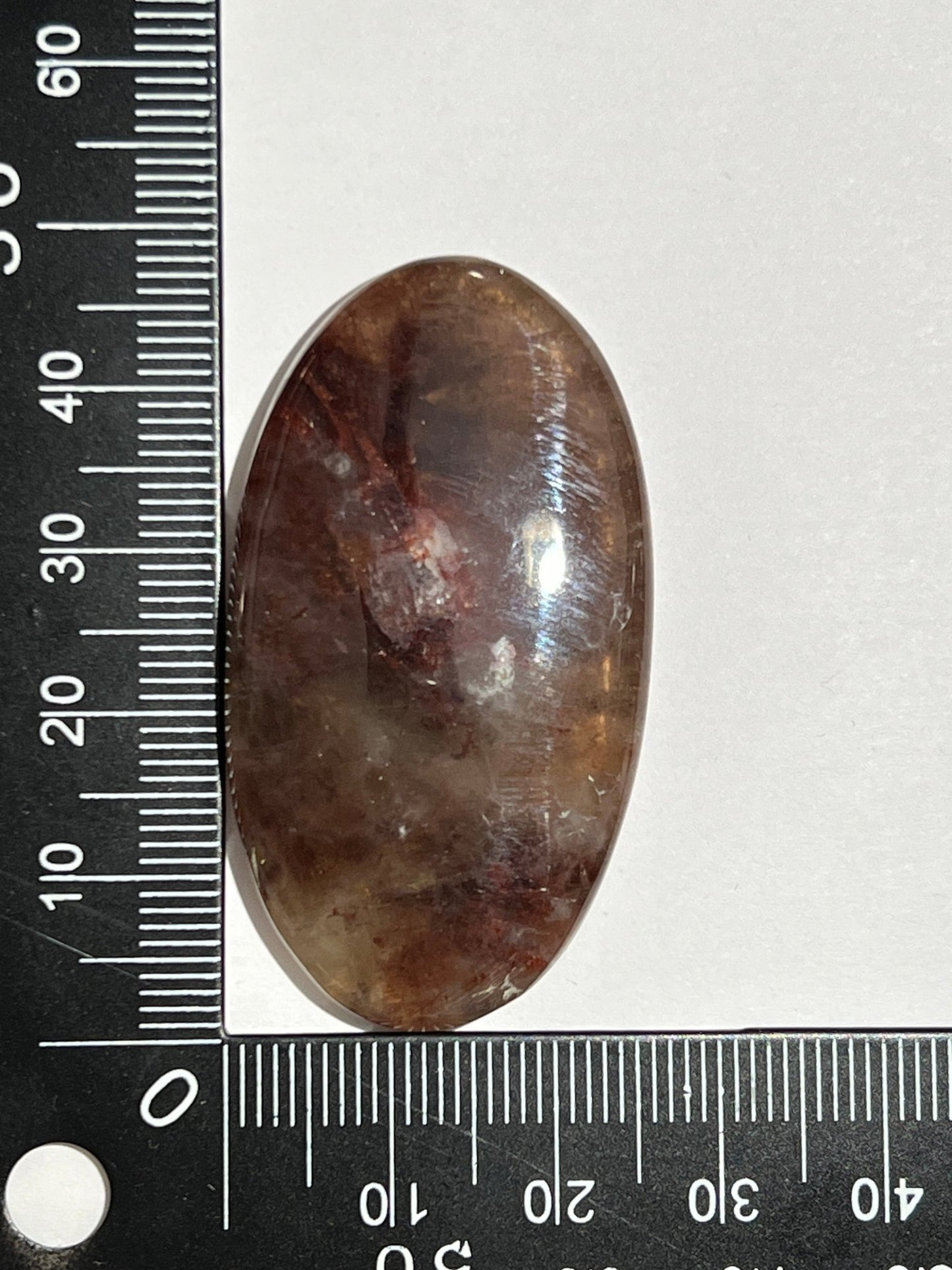 Quartz Super 7 n°4 (4,7cm x 2,4cm) - Solyluna Macramé