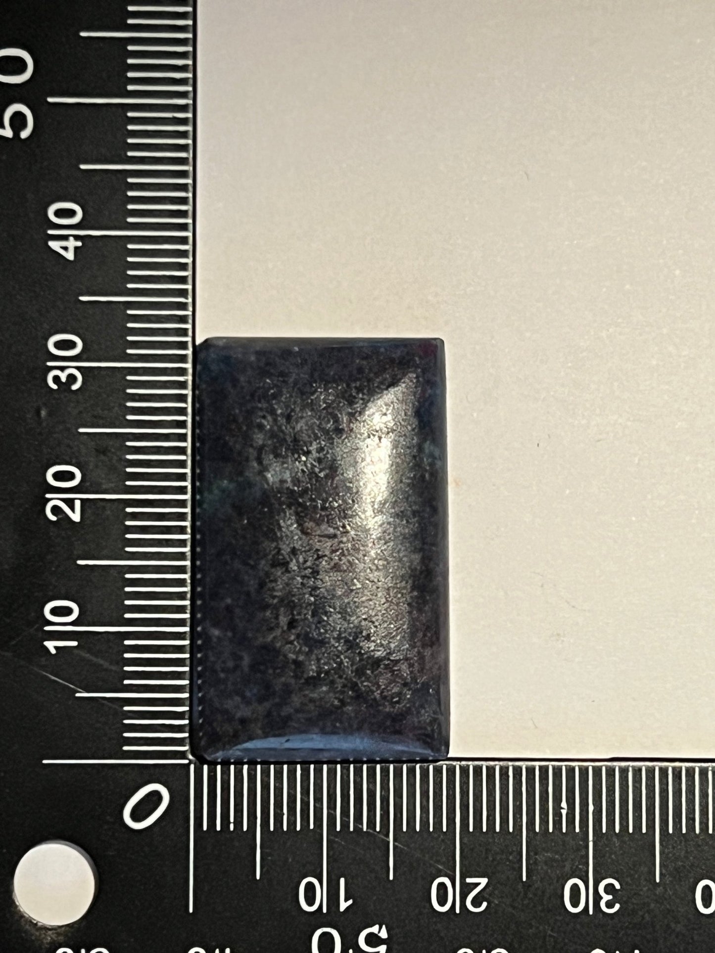 Rubis Kyanite n°3 (3,1cm x 1,9cm) - Solyluna Macramé