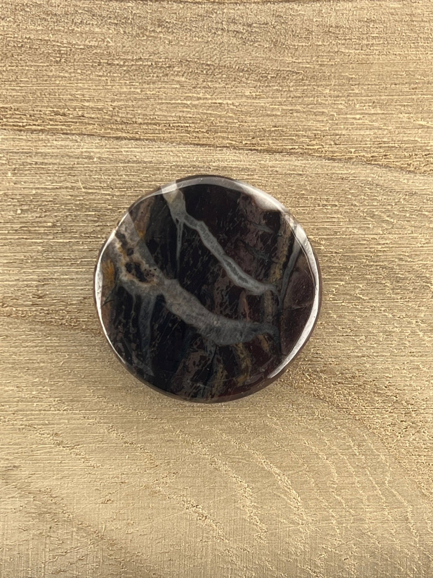 Septaria Noire n°5 (3cm x 3cm) - Solyluna Macramé