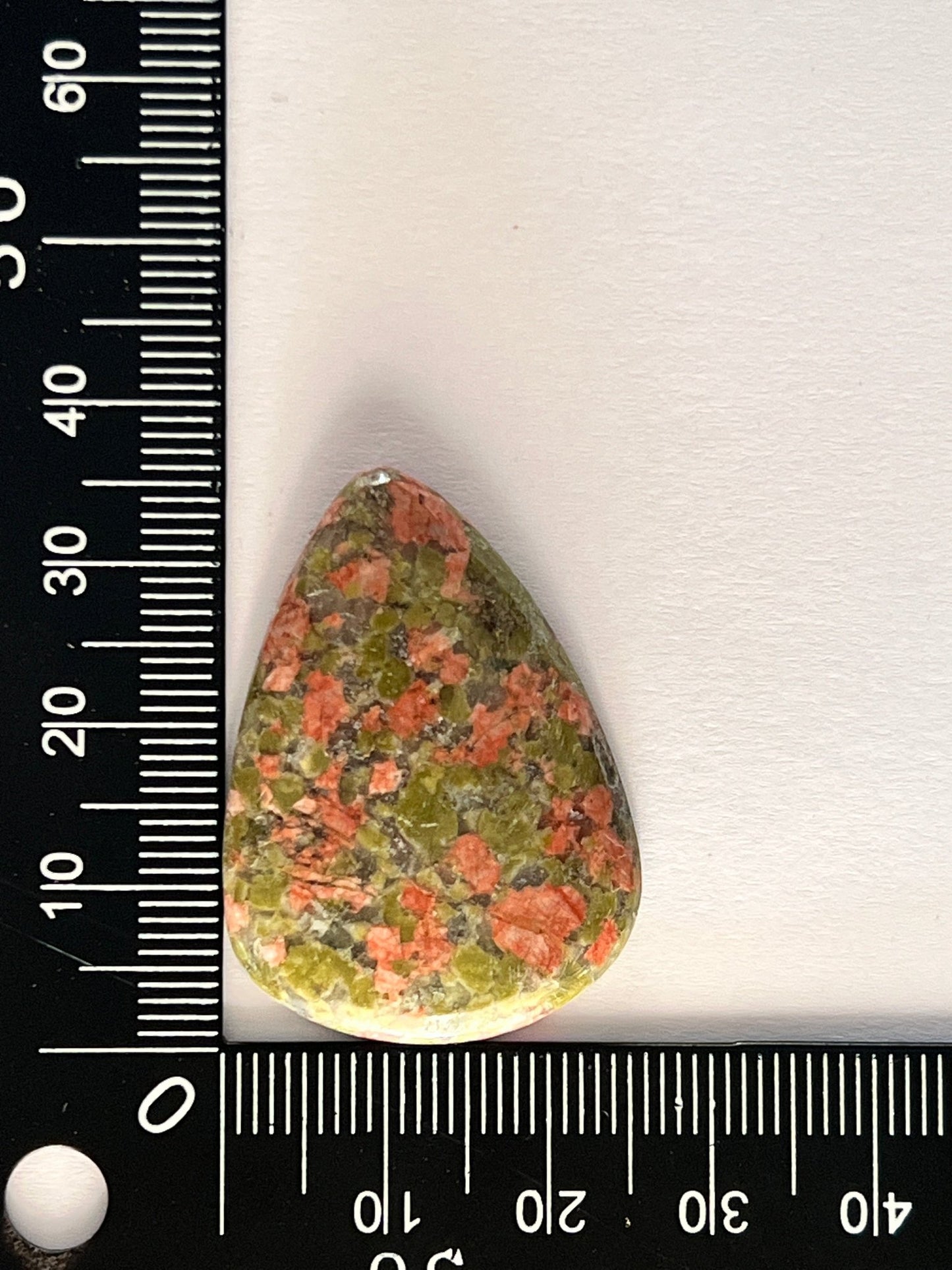 Unakite n°4 (3,6cm x 2,6cm) - Solyluna Macramé