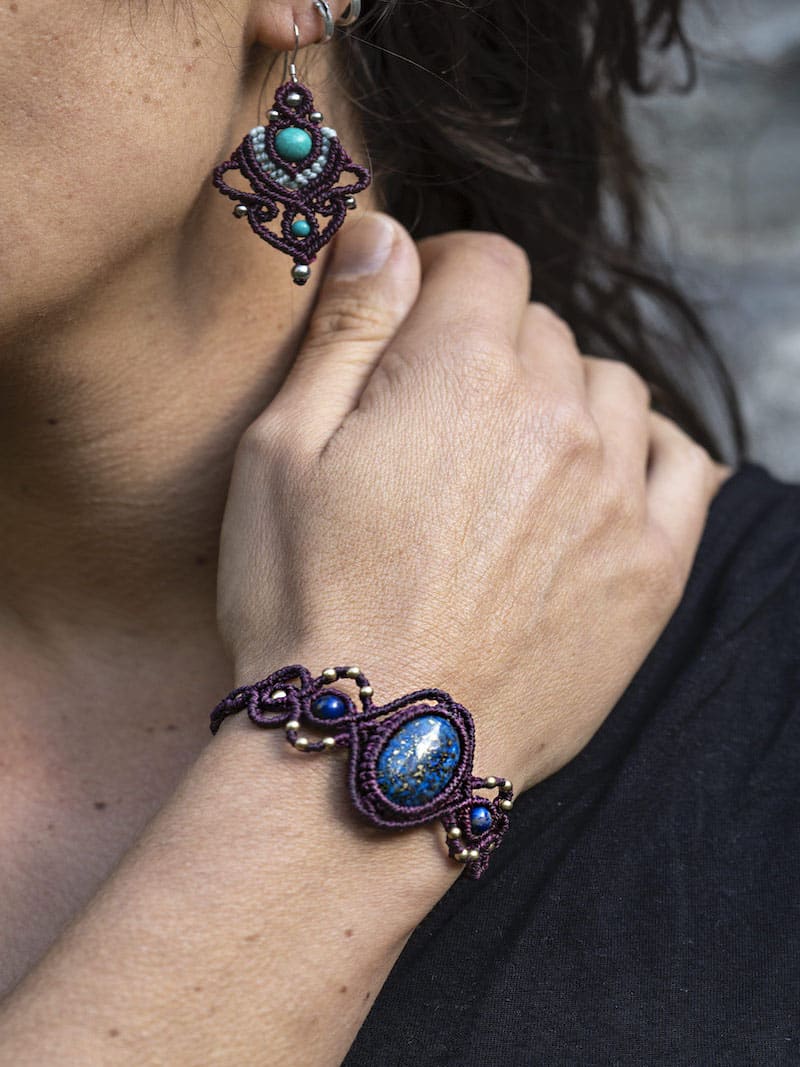 Vidéo bracelet "Méli" - Solyluna Macramé