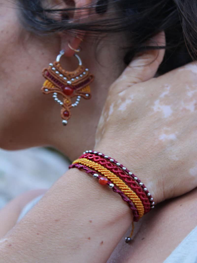 Vidéo bracelet "Orion" - Solyluna Macramé