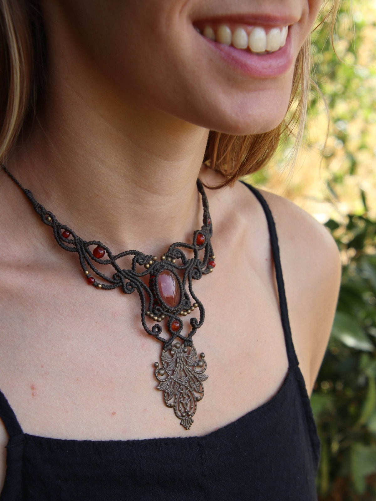Vidéo collier "Méloé" - Solyluna Macramé
