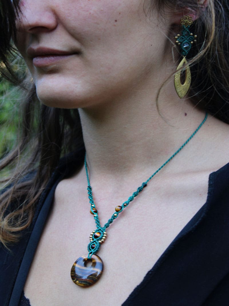 Vidéo collier "Nora" - Solyluna Macramé