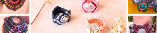 Crée ta bague en micro-macramé - Solyluna Macramé