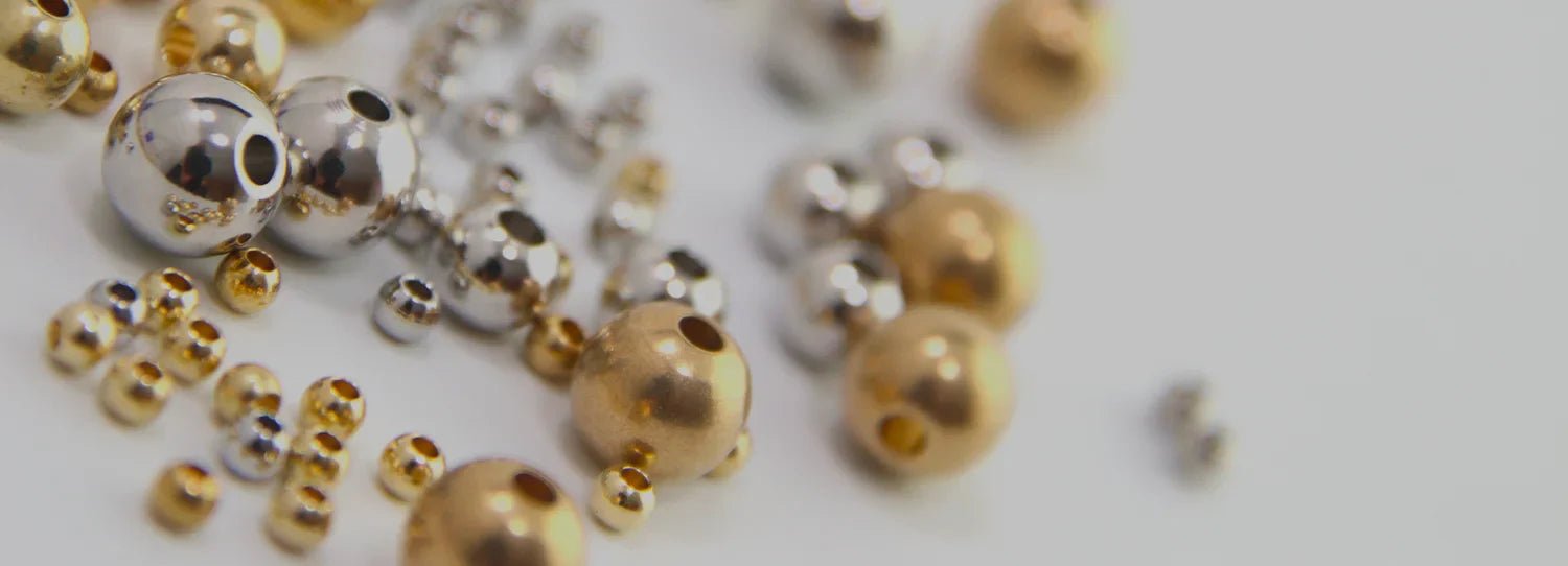 Perles en laiton ou acier - Solyluna Macramé