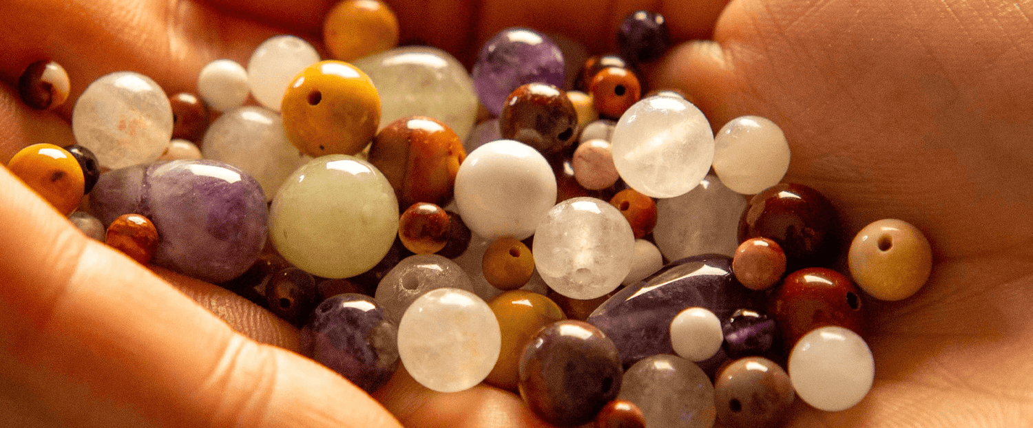 Perles en Pierres Naturelles - Solyluna Macramé