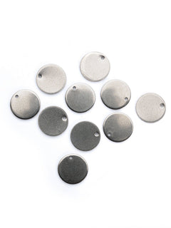 10 Pendentifs Rondelles