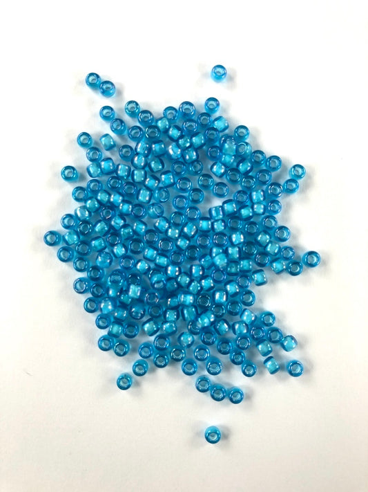 Perles de rocailles - Bleu Turquoise