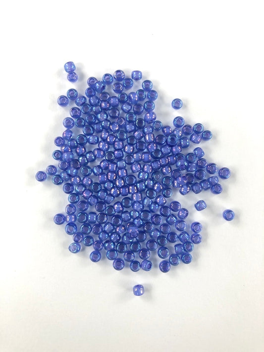 Perles de rocailles - Bleu Violacé