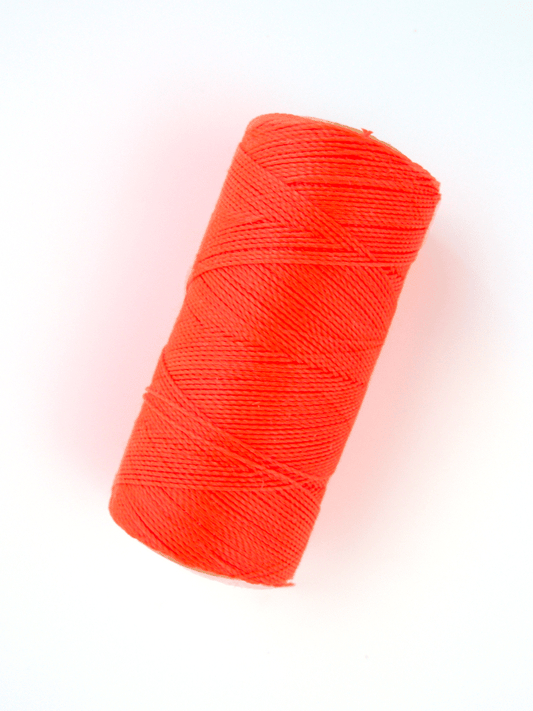 Fil 1mm -Orange foncé fluo 327