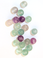 Perles de Fluorite