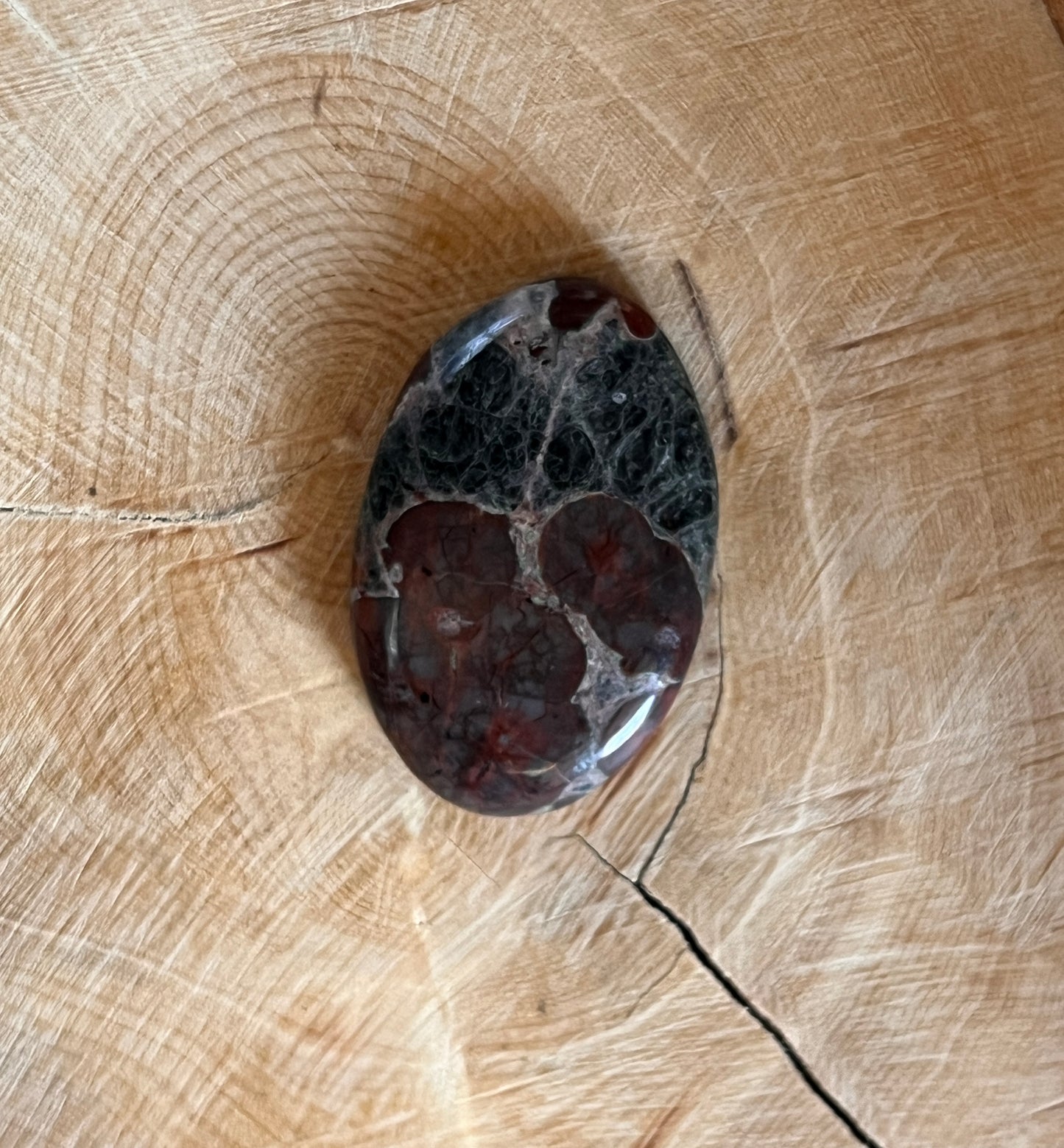 Obsidienne Peanut n°1 (2,9cm x 1,9cm)