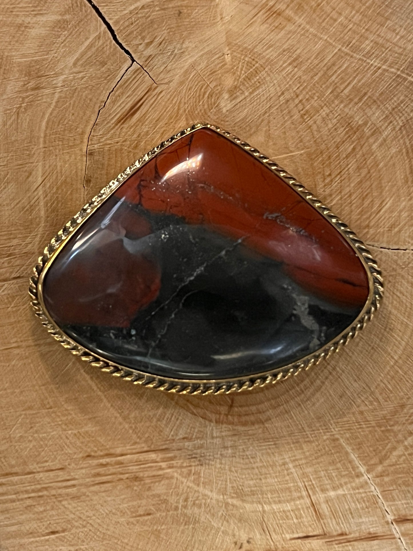 Jaspe sertie doré n°D4 (3cm x 4cm)
