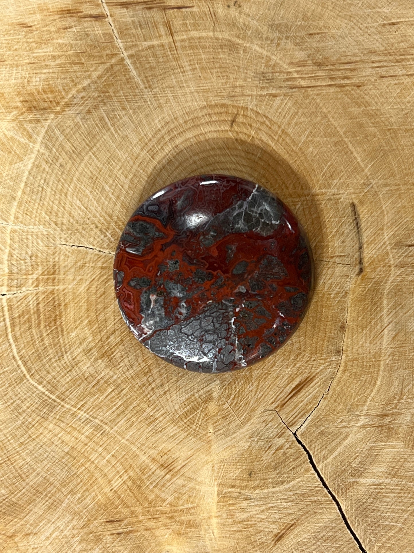 Agate Crazy Lace n°1 (2,8cm de diamètre)