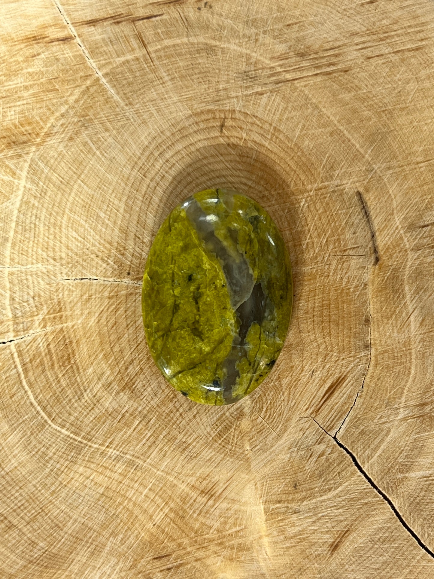 Opale Verte n°1 (2,9cm x 2,1cm)