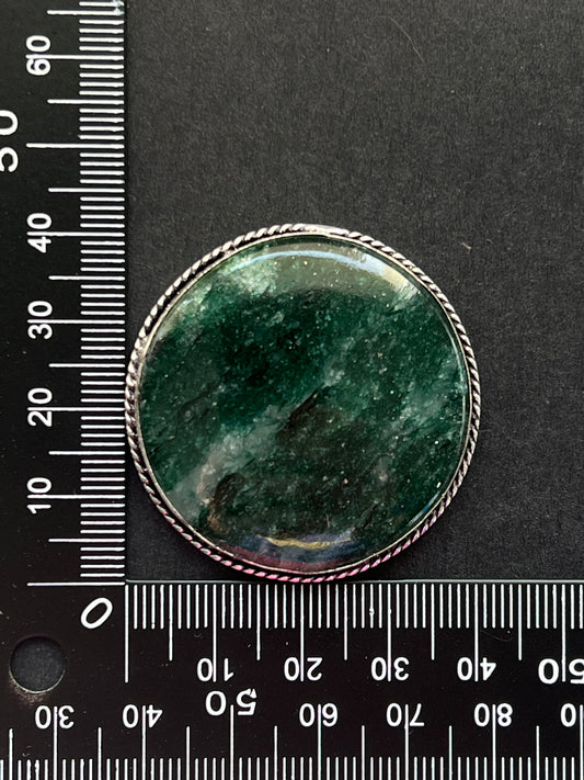 Aventurine sertie n°1 (4,2cm x 4,2cm)