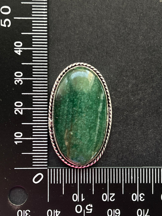 Aventurine sertie n°3 (3,6cm x 2,3cm)