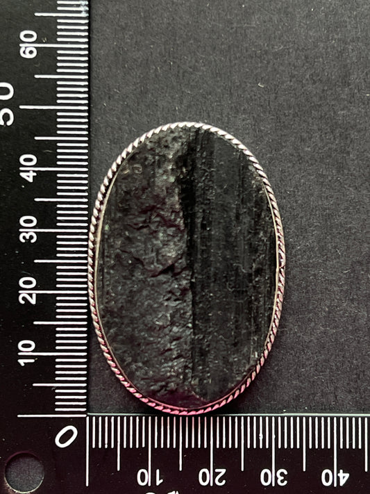 Tourmaline sertie n°4 (4,8cm x 3,3cm)