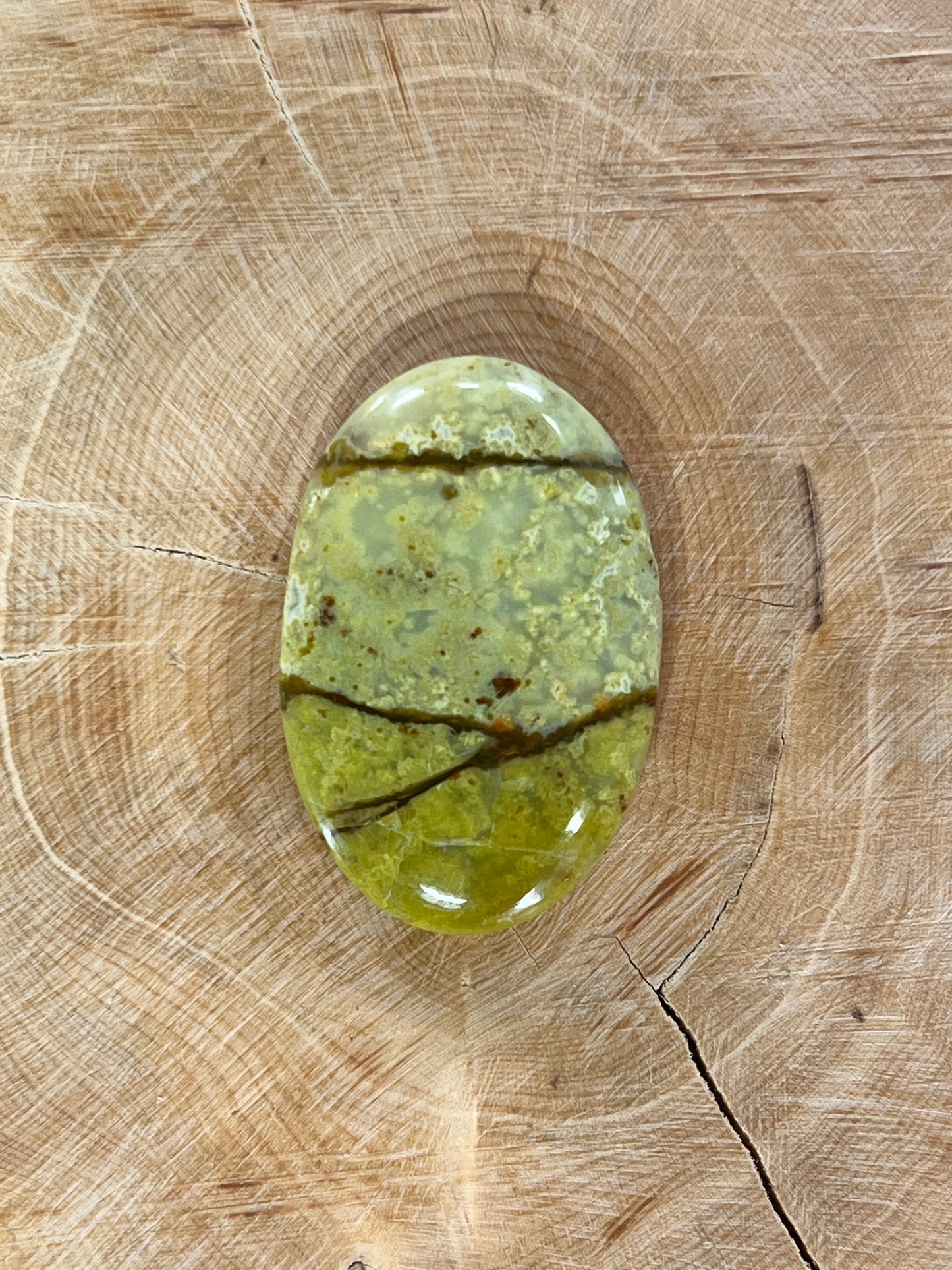 Opale Verte n°1 (3,5cm x 2,3cm)