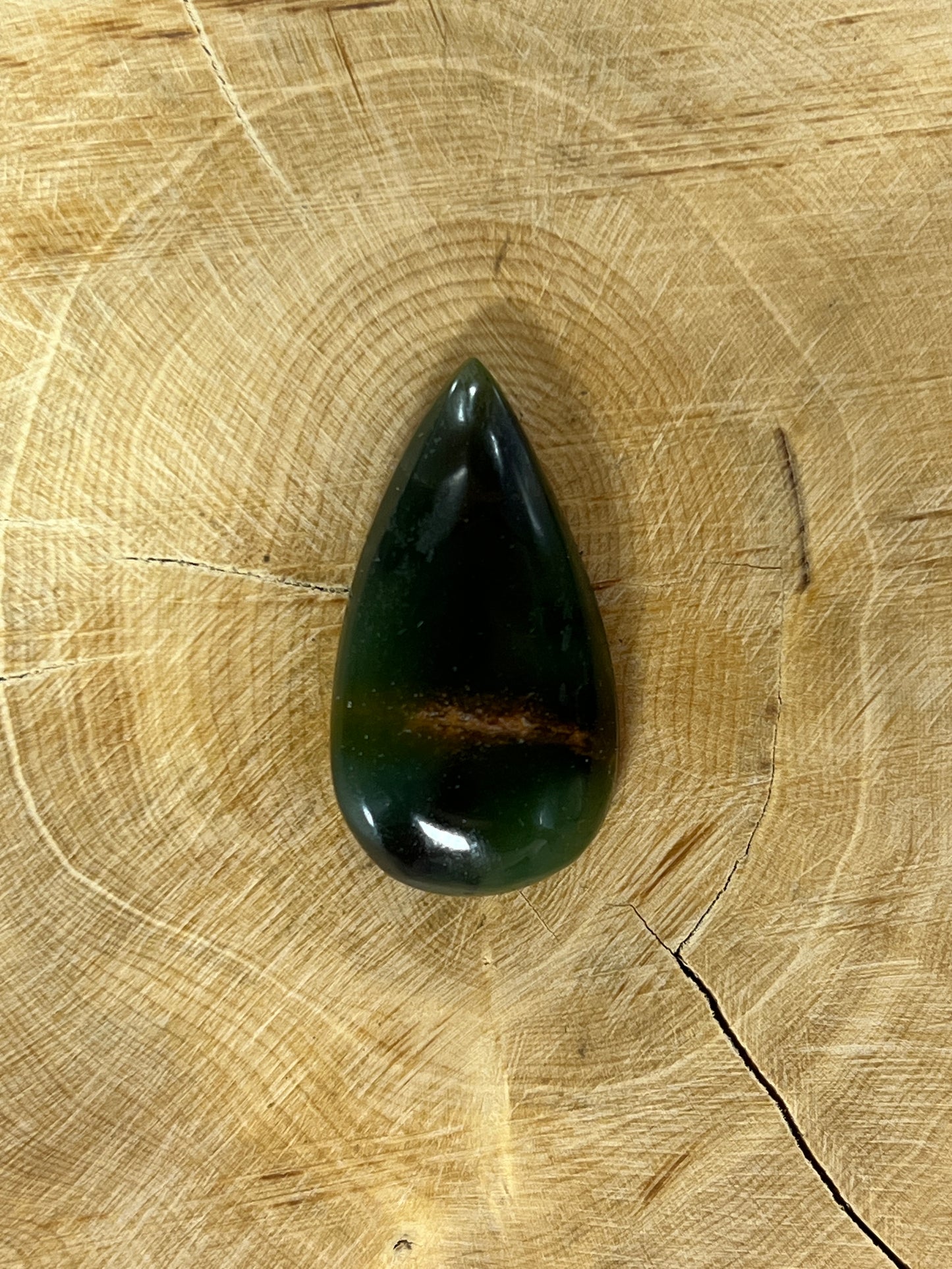 Aventurine Verte n°5 (3,3cm x 1,8cm)