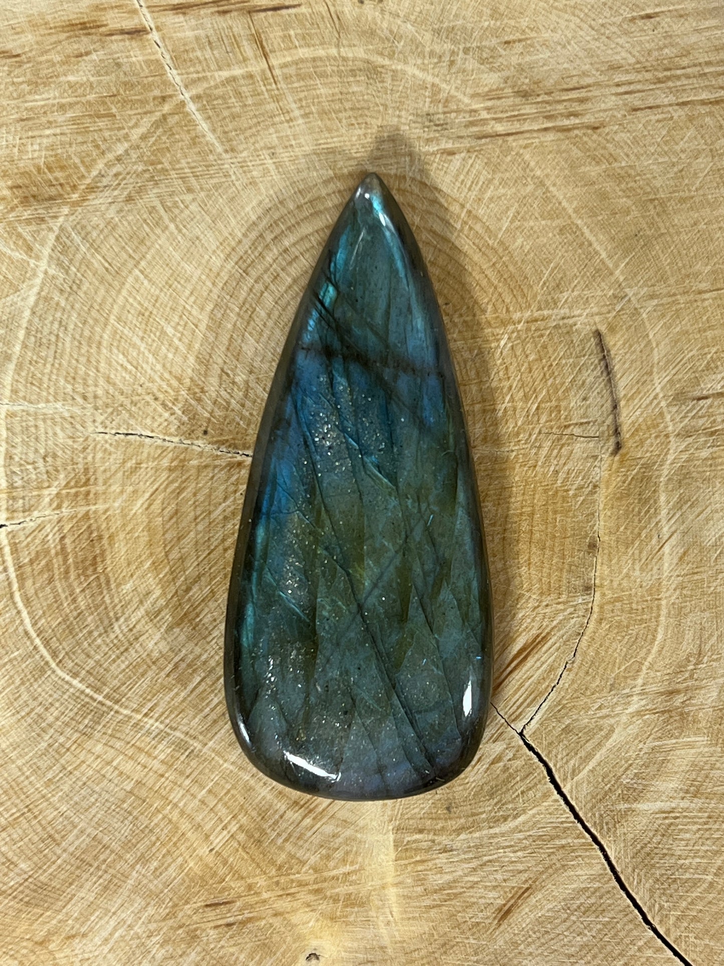 Labradorite Bleue n°2 (5cm x 2cm)