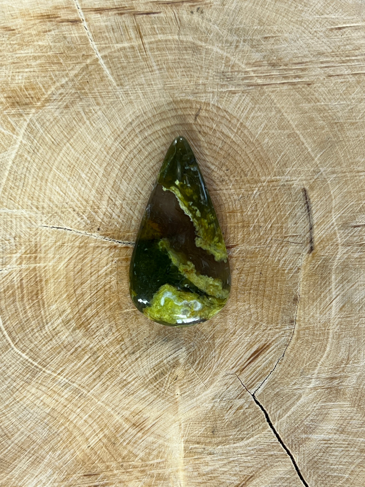 Opale Verte n°5 (3cm x 1,6cm)