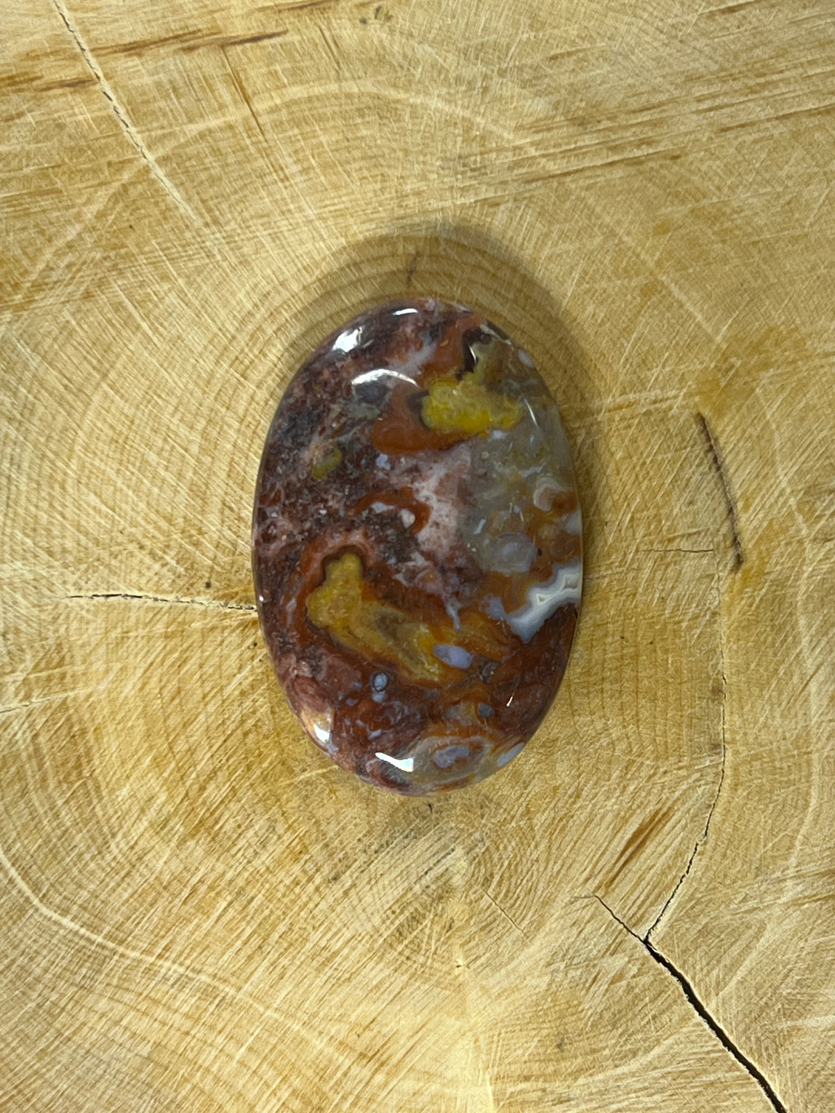 Agate Plume n°1 (3,2cm x 2,1cm)
