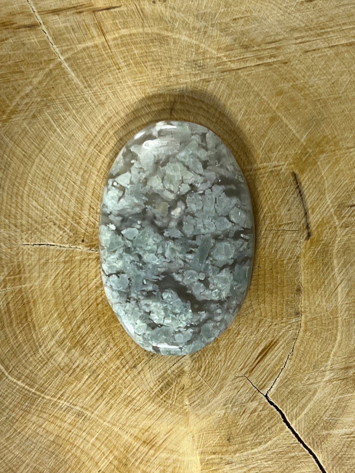 Opale Calcédoine n°5 (3,5cm x 2,4cm)