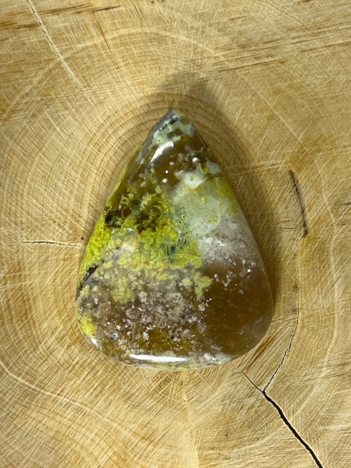 Opale Verte n°1 (4cm x 3cm)
