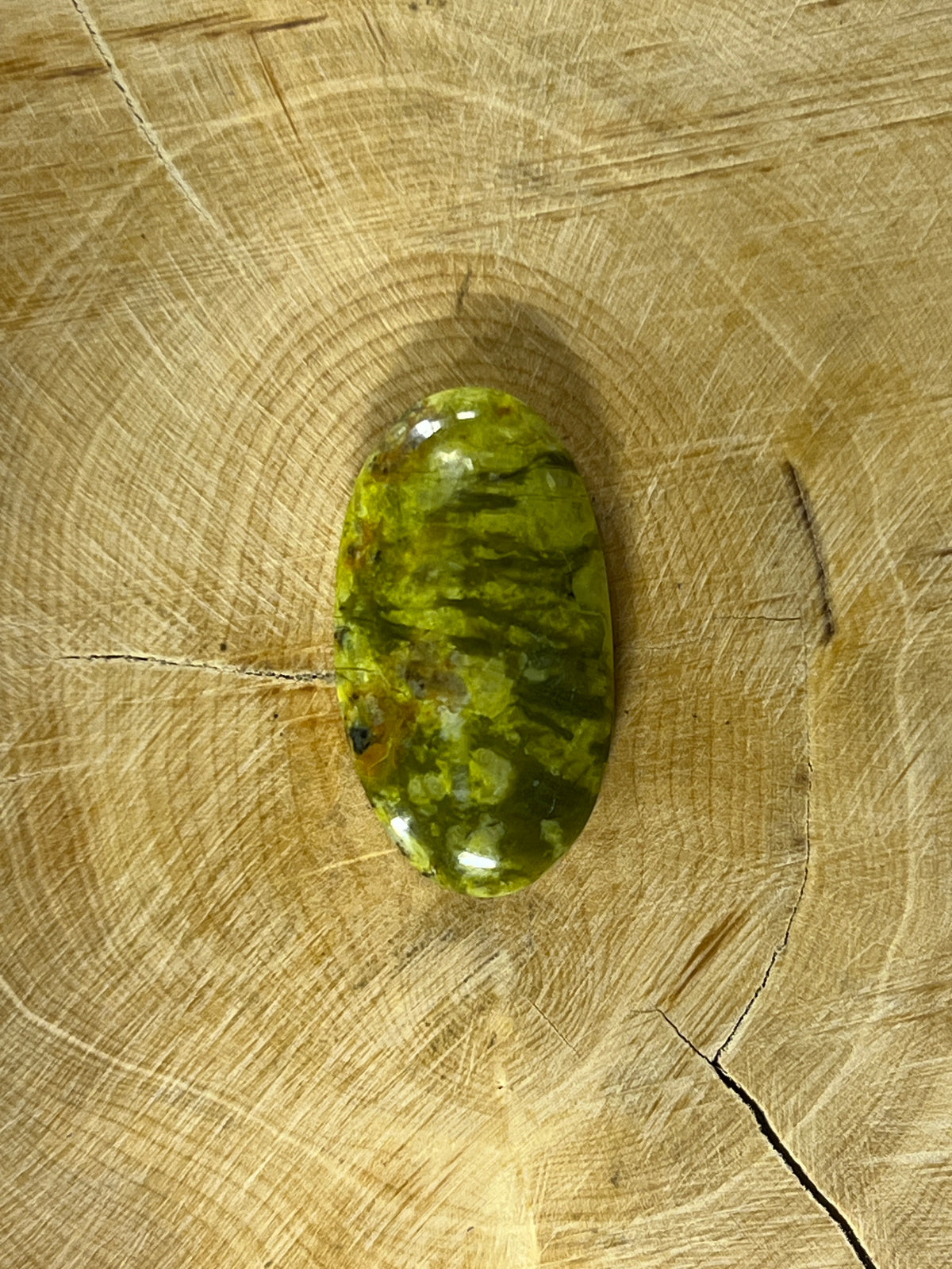 Opale Verte n°2 (2,9cm x 1,5cm )