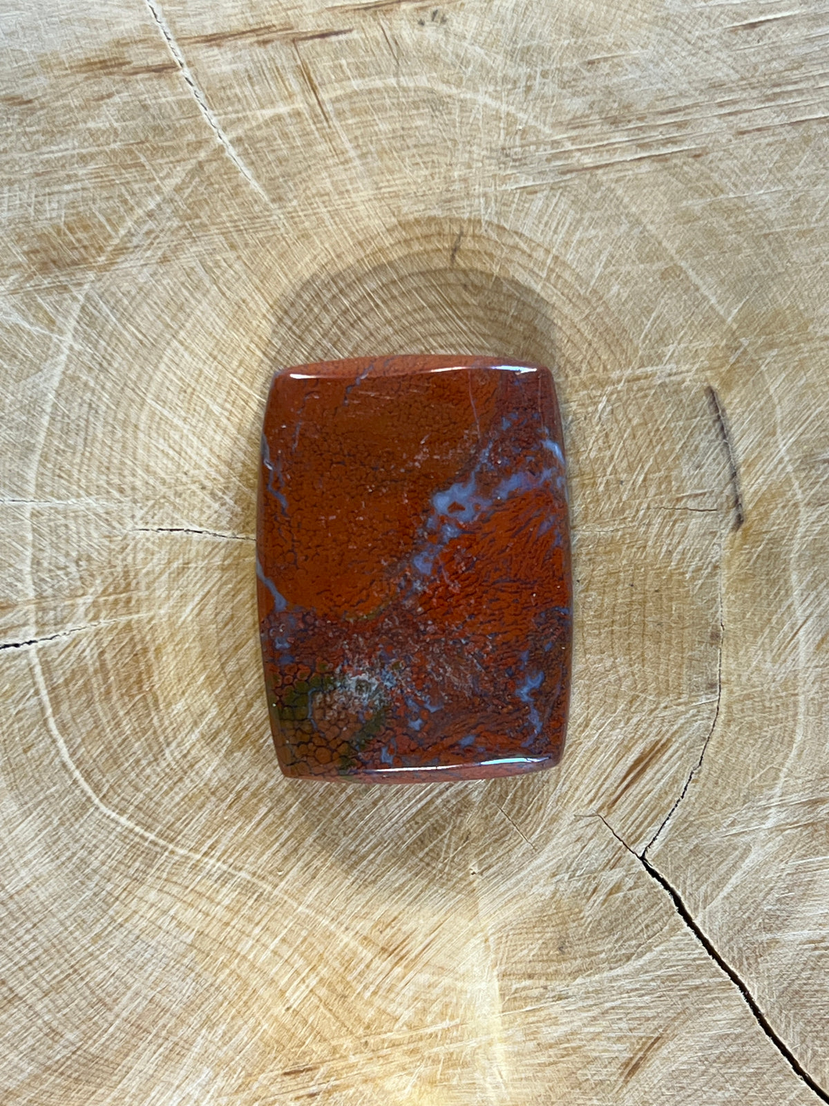 Stromatolite Rouge n°4 (3cm x 2,2cm)