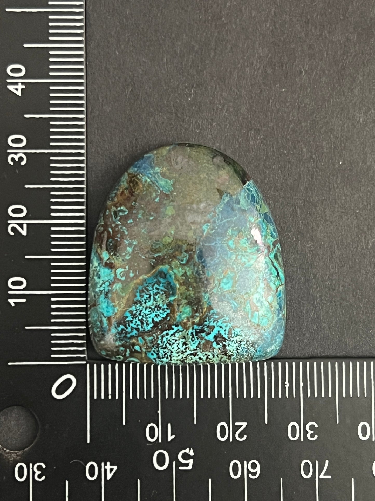 Azurite n°1 (3,3cm x 2,7cm)