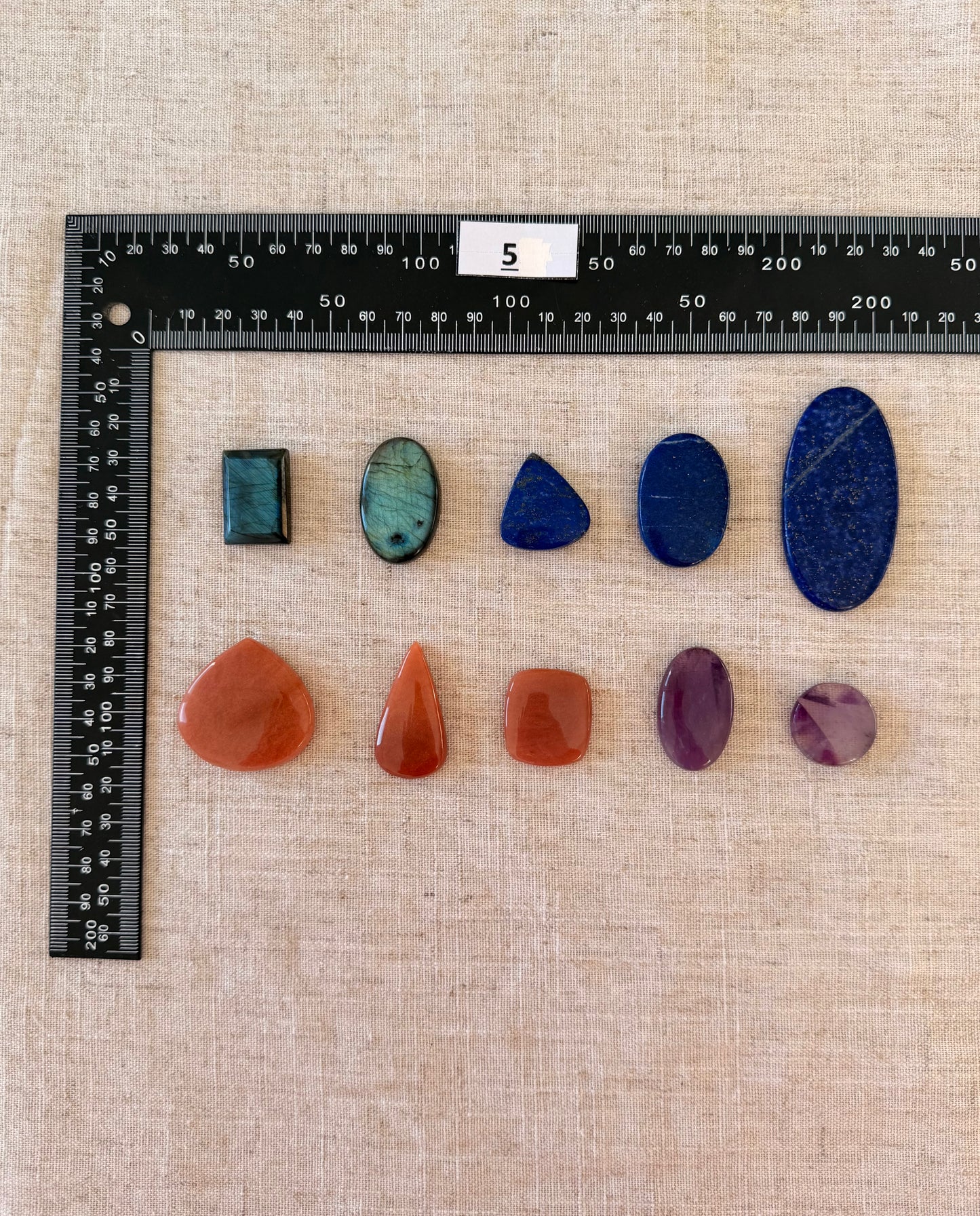 Lot de 10 pierres - N°5