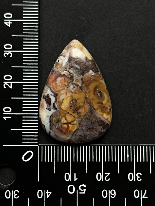 Agate Plume n°3 (3,5cm x 2,4cm)