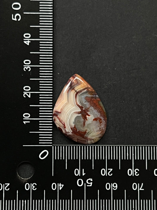 Agate Crazy Lace n°3 (2,8cm x 2cm)