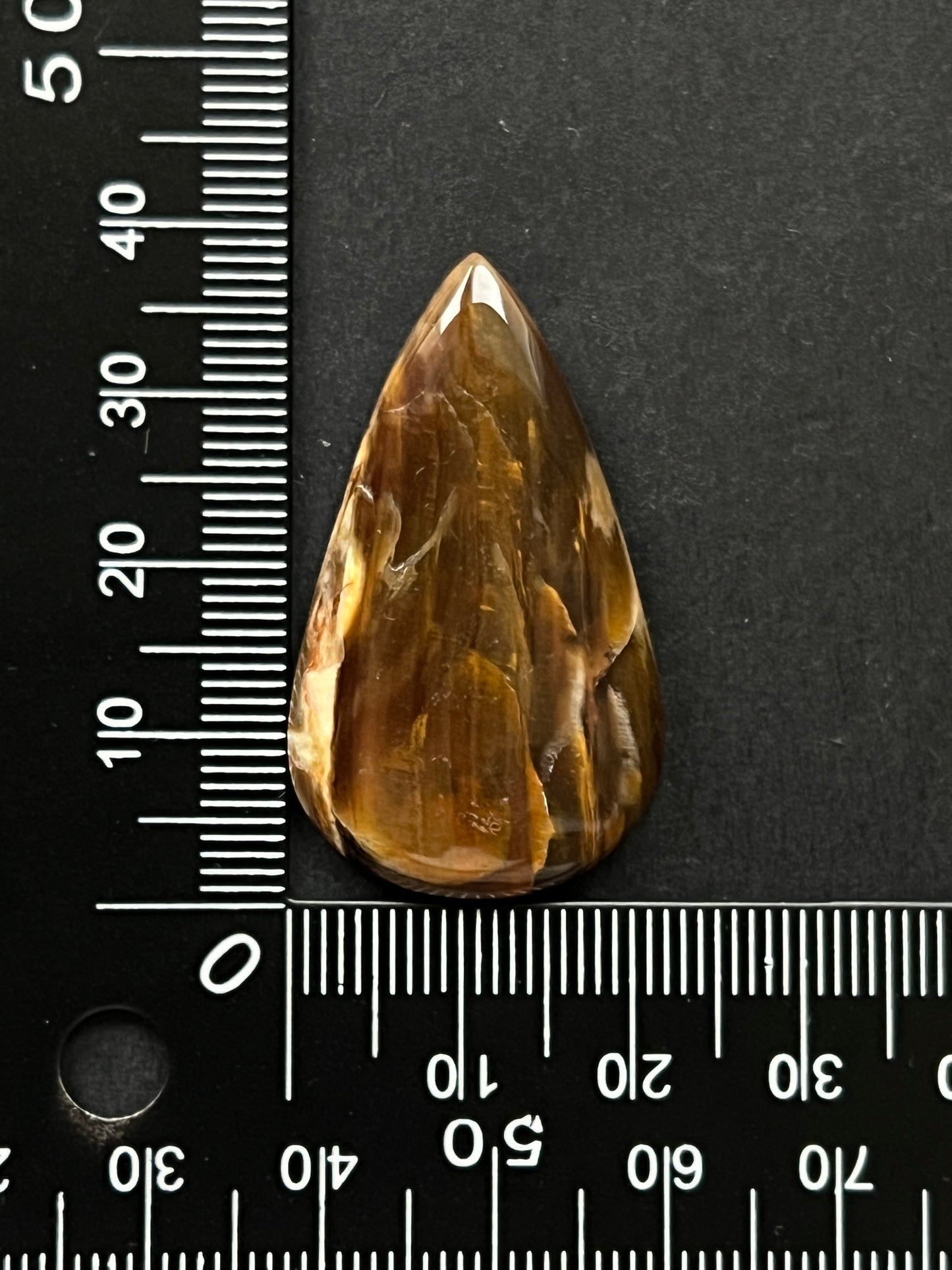 Agate Cacahuète n°2 (3,9cm x 2,3cm)