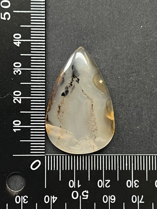 Agate Montana n°4 (3,9cm x 2,5cm)