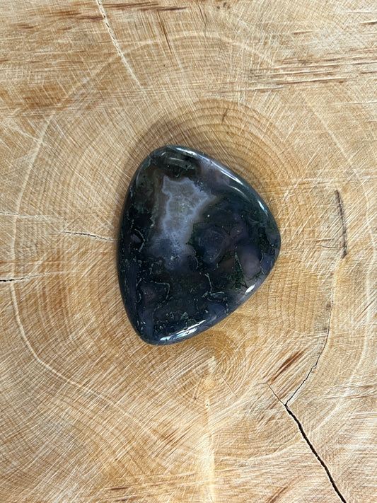 Agate Mousse Verte n°3 (3 cm x 2,5 cm)
