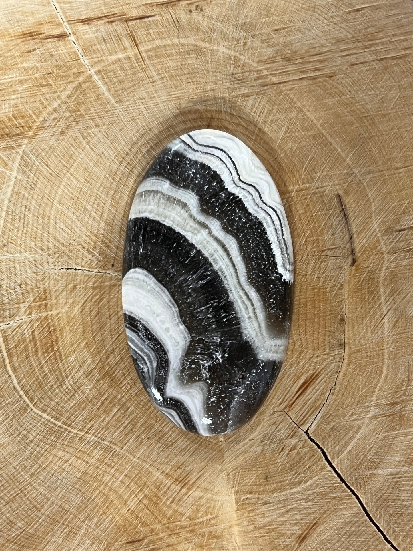 Calcite Zèbre n°2 (4,3 cm x 2,3 cm)